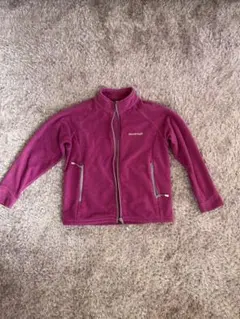 mont-bell フリースジャケット 120 ピンク