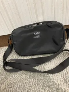 【極美品】anello お財布ショルダー ブラック