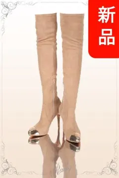 新品未使用 rady 先金 ロング ブーツ ベージュ