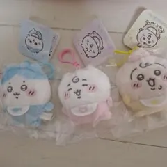 ちいかわ Chiikawa Baby マスコット ちいかわ＆ハチワレ＆うさぎ