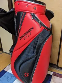 BRIDGESTONE GOLF キャディバッグ CBG21Y 赤黒白 - メルカリ