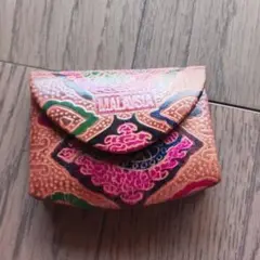 マレーシア製エスニック模様コインケース