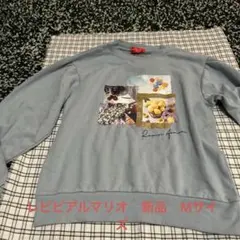 レピピアルマリオ コラージュプリント トレーナー 新品M