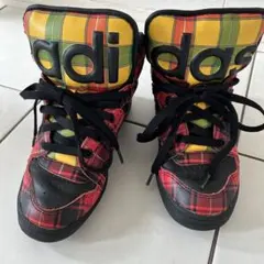 アディダス オリジナルス ジェレミースコット インスティンクト ハイカット赤 28.5cm】アディダス ジェレミースコット インスティンクト ハイ