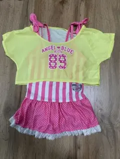 ANGEL BLUE KIDS セパレート水着 130cm