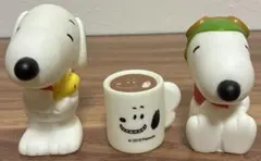 み*ー様 スヌーピーソフビ2体　ミニカップ1個　セット