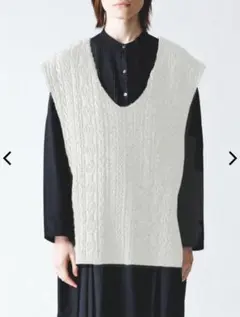 ミズイロインド mizuiroind ニットベスト