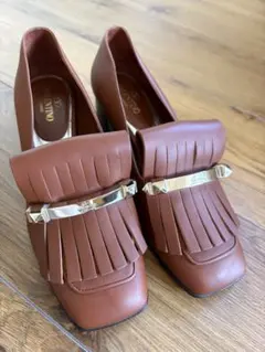 【美品】VALENTINO GARAVANI フリンジローファー 39のサムネイル
