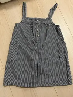 MARKEY’S マーキーズ ジャンパースカート 120ヒッコリー ストライプ