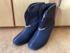 ショートブーツ　内側ボア