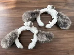 美品　スヌーピーカチューシャ 2個セット　ユニバーサル　ユニバ