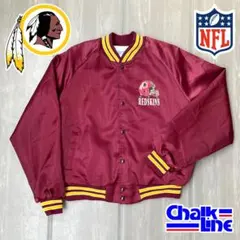 美品 NFL WASHINGTON REDSKINS 中綿ジャケット 刺繍パッチ - メルカリ