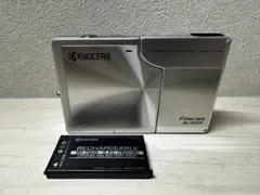 【美品】KYOCERA Finecam SL300R シルバー　デジタルカメラのサムネイル