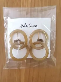 ミラ オーウェン Mila Owen　イヤリング未使用品☆のサムネイル