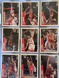 UpperDeck コレクターズチョイス 95-96シーズン ブルズ ロスター