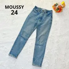 マウジー デニムパンツ ジーパン ライトブルー レディース カジュアル　M相当