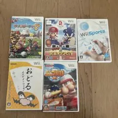 Wii ゲームソフト5本セット