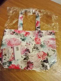 Aromanu フラワープリント トートバッグ
