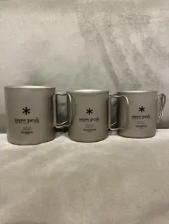 snow peak チタンシングルマグ 300ml 220ml セット SORA - メルカリ