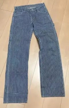 超美品・新品】SMITH'S ストライプ ワークパンツ W34 L32 - メルカリ