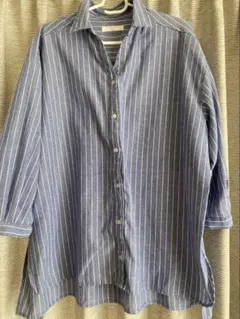 Samansa Mos2のストライプシャツ