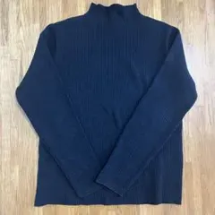 アメリカンホリック ニット セーター ハイネック ブラック Mサイズ