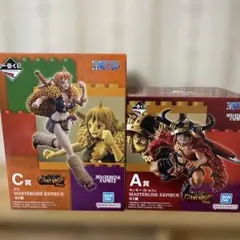ワンピース 1番くじ GIANT BASH ルフィ ナミ セット - メルカリ