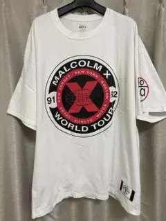 40 Acres MALCOM X WORLD TOUR Tシャツ