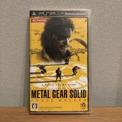 METAL GEAR SOLID PEACE WALKER UMD PSPソフト
