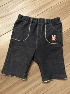 ミキハウス　ホットビスケッツ　デニム風レギンス