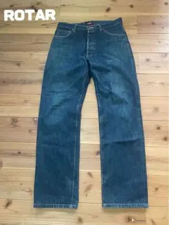 rotar ローター10周年記念　ファーストタイプ　ヴィンテージ加工デニム　L rotar ローター10周年記念 ファーストタイプ ヴィンテージ加工