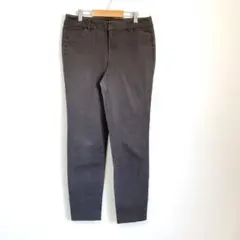 OLD NAVY カジュアルパンツ L 灰色 綿 ビジネス ストレッチのサムネイル