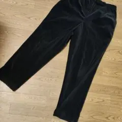 AGASA.RENOWN黒 コーデュロイ カジュアルパンツ