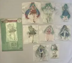 初音ミク　アクリルスタンド まとめ売り 39culture 雪ミク みんなのくじ
