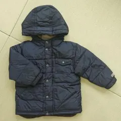 ベビーギャップ 紺色 ダウン ナイロンジャケット アウター 上着 100サイズ