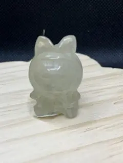 《天然石シトリン》らぶぶ置物 約3.6cm