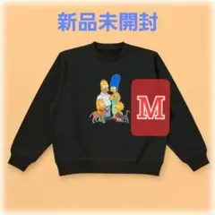 THE SIMPSONS ブラックスウェットシャツ Mのサムネイル