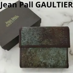 JEAN PAUL GAULTIER 三つ折りミニ財布 vサイバー Jean Paul Gaultier ジャンポール ゴルチエ 三つ折り 財布