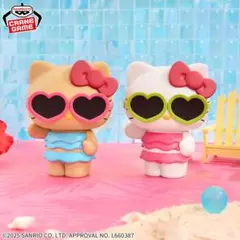 サンリオおすそ分けファイル♡限定日焼けキティ夏バージョンレア＆アメキャラ·͜·ᰔᩚ サンリオおすそ分けファイル♡限定日焼けキティ夏バージョンレア