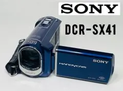 【美品/動作◎】SONY Handycam DCR-SX41 ブルー