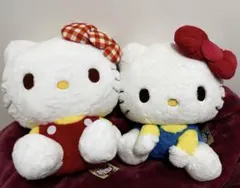 サンリオキャラクター　ハローキティ　bigぬいぐるみ ２種まとめ売り