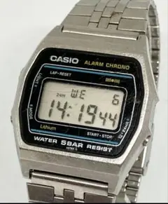 CASIO w34 デジタル腕時計 赤 レア オールドカシオ ヴィンテージ