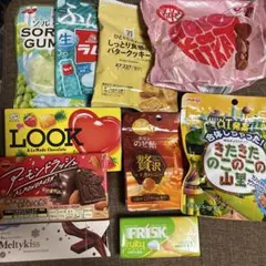 お菓子10個セットのサムネイル