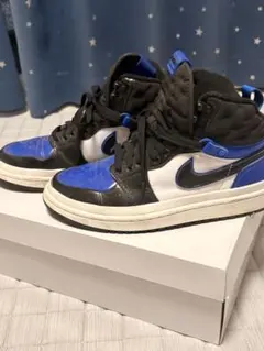 Nike Air 青黒ハイカットスニーカー23cmバスケットシューズ値下げ依頼 