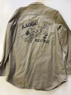 スヌーピー ミリタリーシャツジャケット