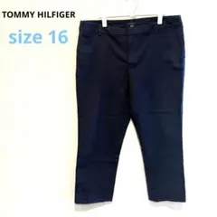 【TOMMY HILFIGER】ブラックパンツ size16 レディース　中古品のサムネイル
