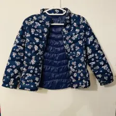 Zara Girls 花柄ダウンコート 9号