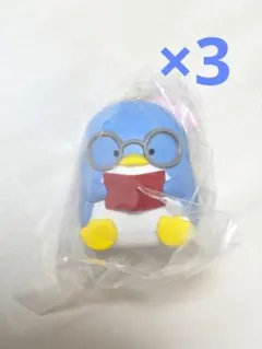 【新品・未開封】サンリオ めがねっこちゃんフィギュア タキシードサム 3点セット