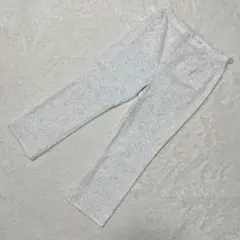 Retour 花柄パンツ ホワイト系 サイズ74-78 美品 上品デザイン