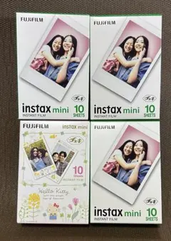 富士フィルム　チェキフィルム　instax mini 10枚×4
